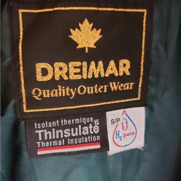 Dark green with black accent. Size small. Great condition. No tears, rips, holes - Picture 4 of 4